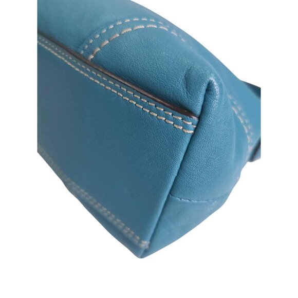 COACH Aqua Hamptons Soho Demi Baguette Y2K Shoulder Bag - Picture 10 of 13